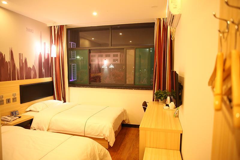 Thank Inn Chain Hotel Shandong Weifang Qingzhou Railway Station Gaoliu Dış mekan fotoğraf