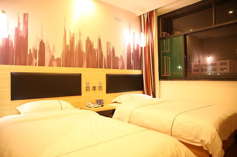 Thank Inn Chain Hotel Shandong Weifang Qingzhou Railway Station Gaoliu Dış mekan fotoğraf